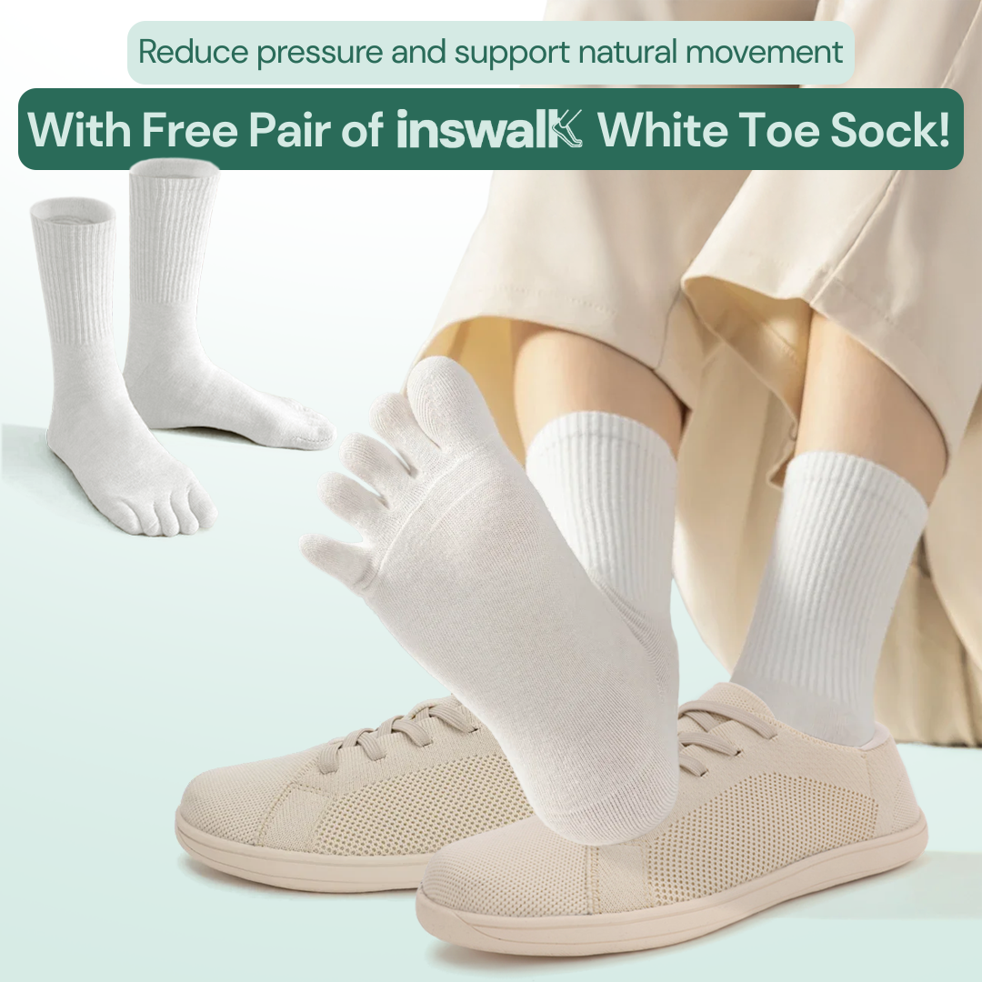 Mobivio Barefoot Shoes - Beige