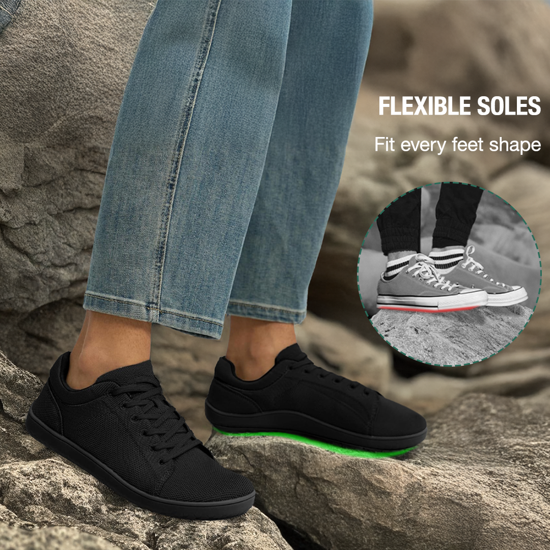 Mobivio Barefoot Shoes - Black