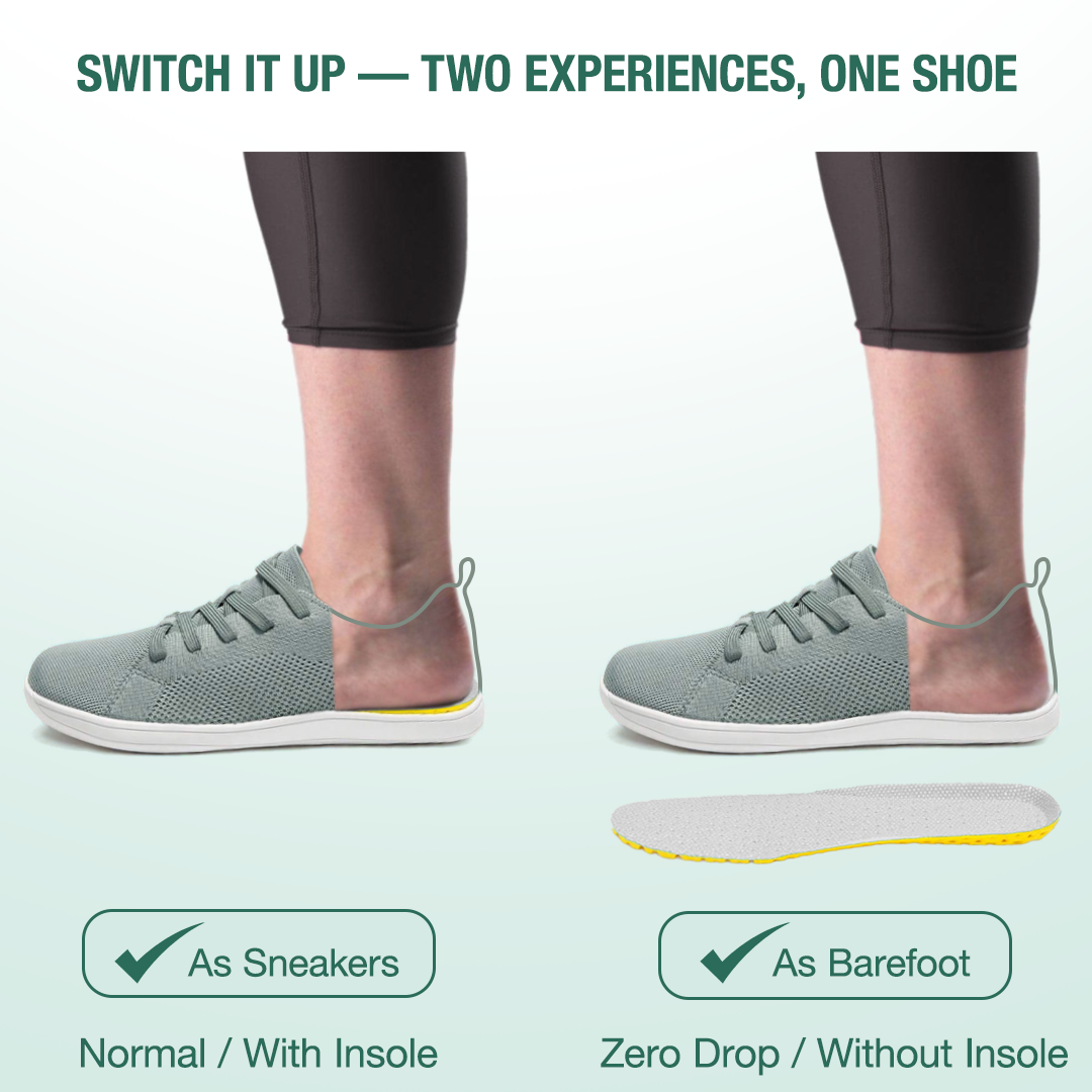 Mobivio Barefoot Shoes - Green