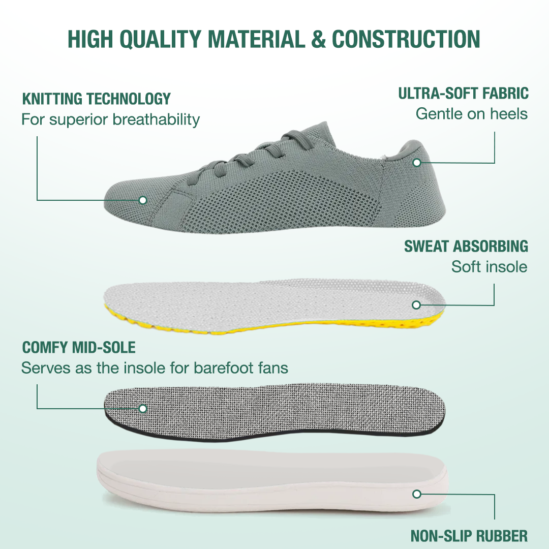 Mobivio Barefoot Shoes - Green