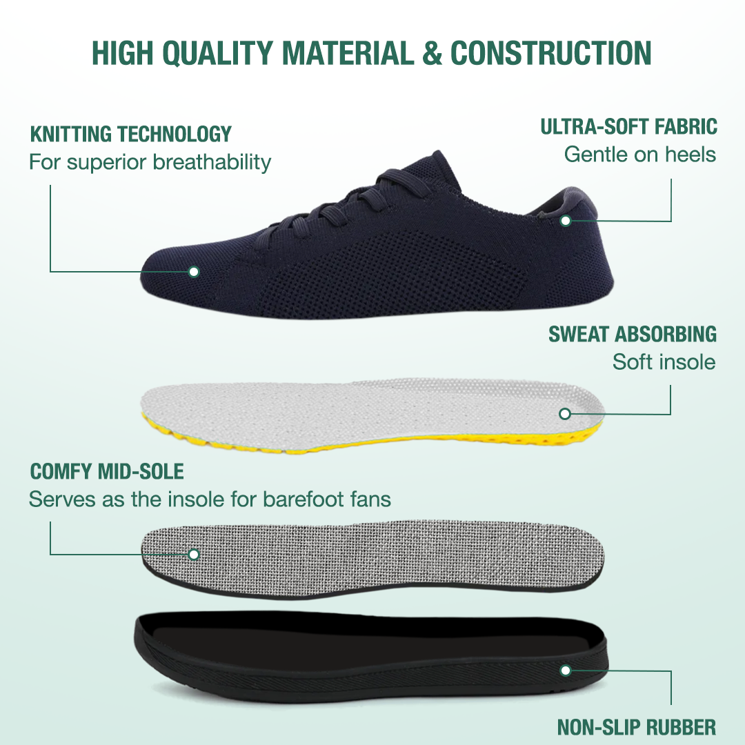 Mobivio Barefoot Shoes - Blue