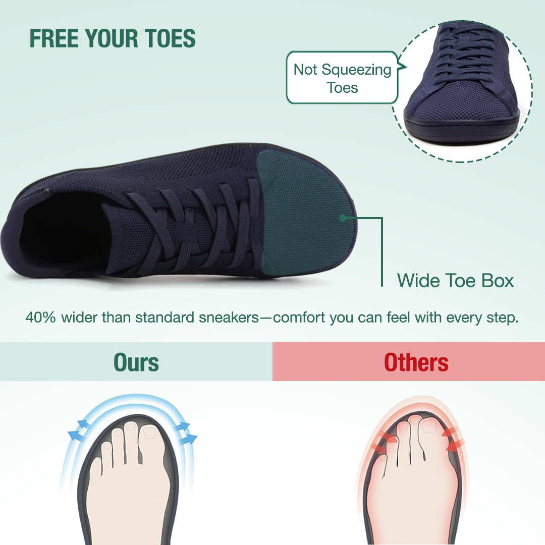 Mobivio Barefoot Shoes - Blue