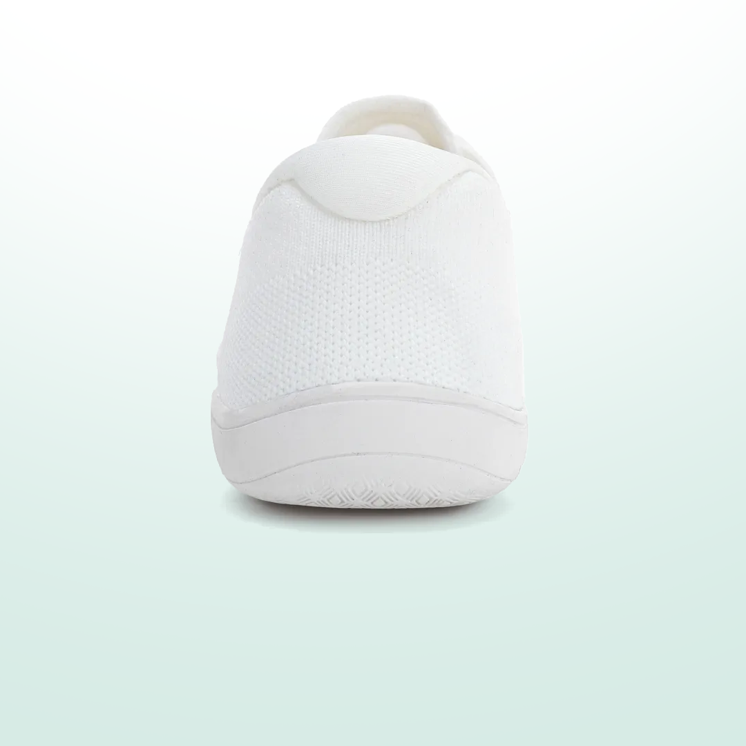 Mobivio Active Knit Barefoot Shoes - All White