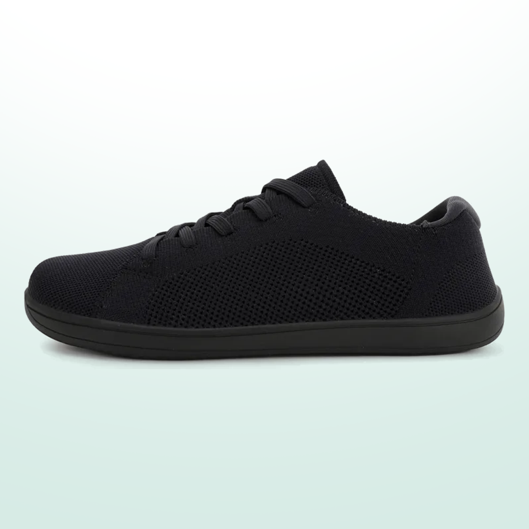 Mobivio Active Knit Barefoot Shoes - All Black