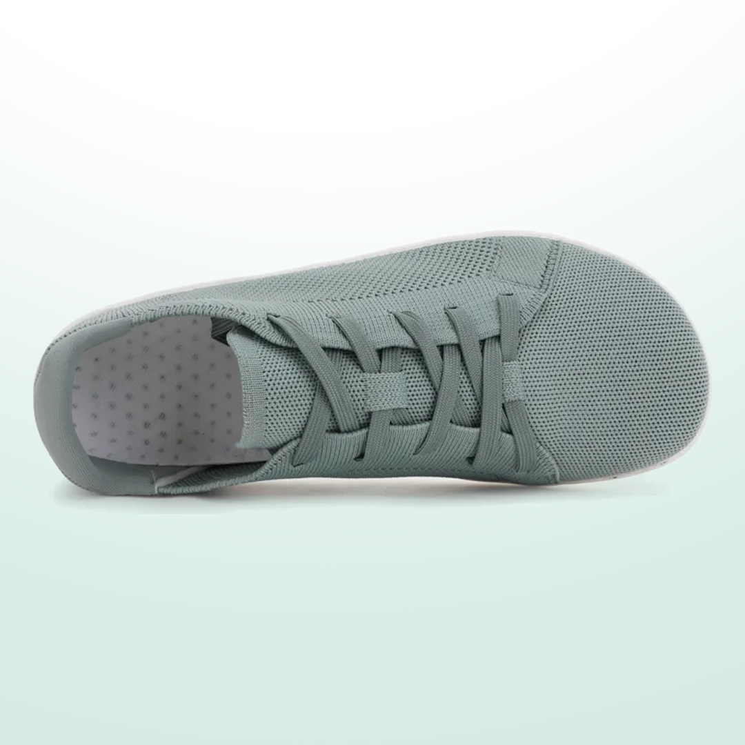 Mobivio Active Knit Barefoot Shoes - Mint White