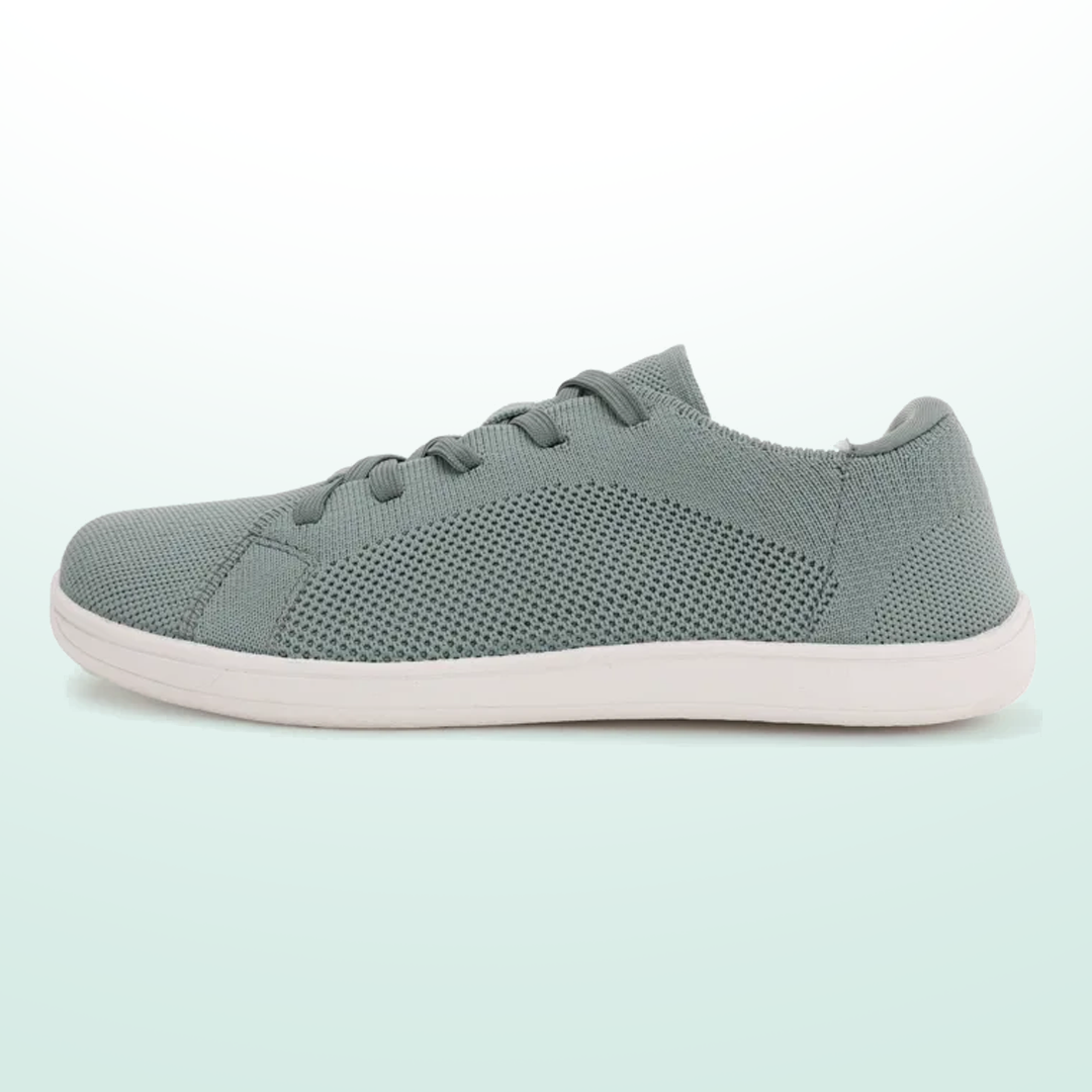 Mobivio Active Knit Barefoot Shoes - Mint White