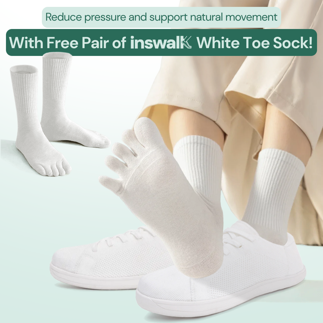 Mobivio Barefoot Shoes - White