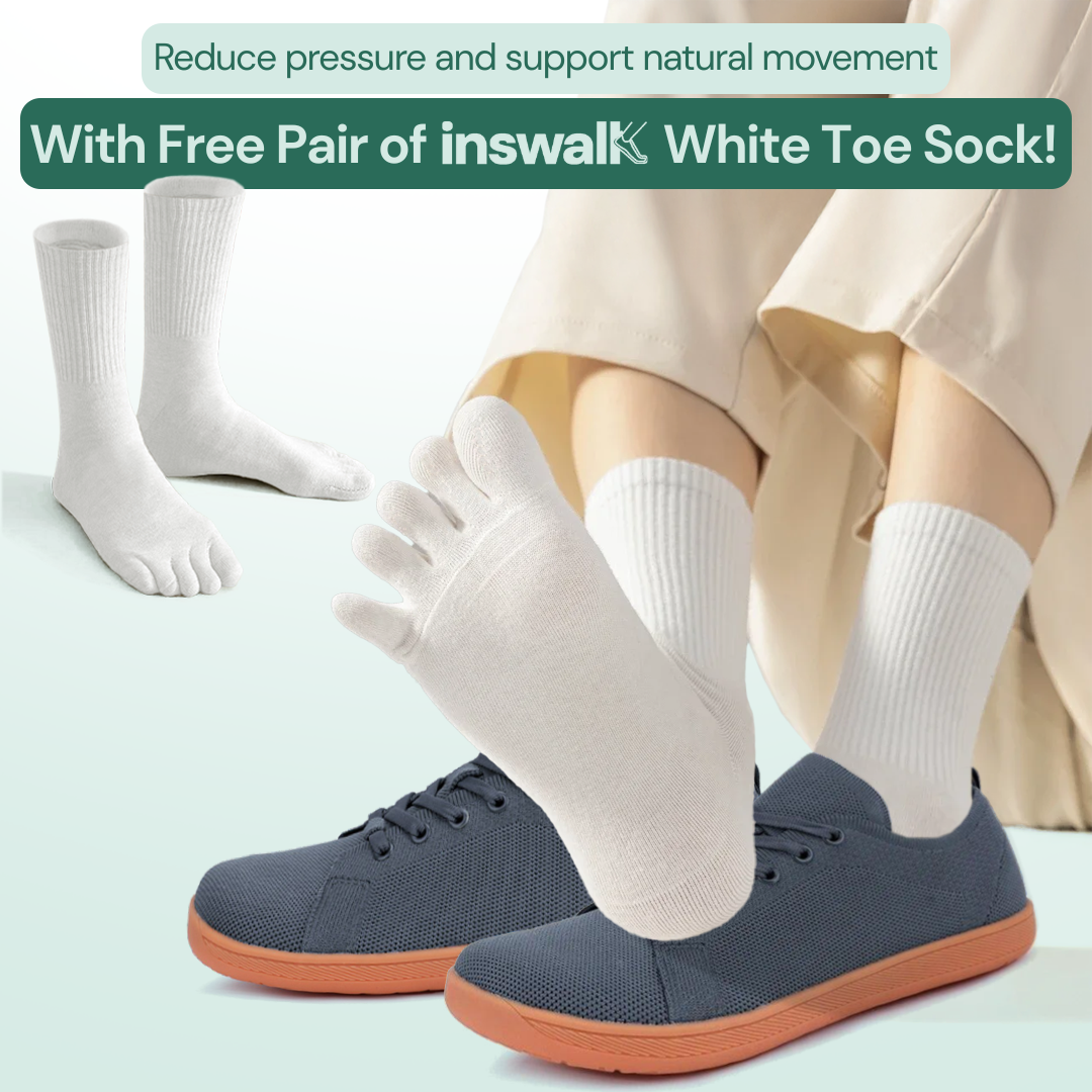 Zarvia Barefoot Shoes - Dark Grey Gum