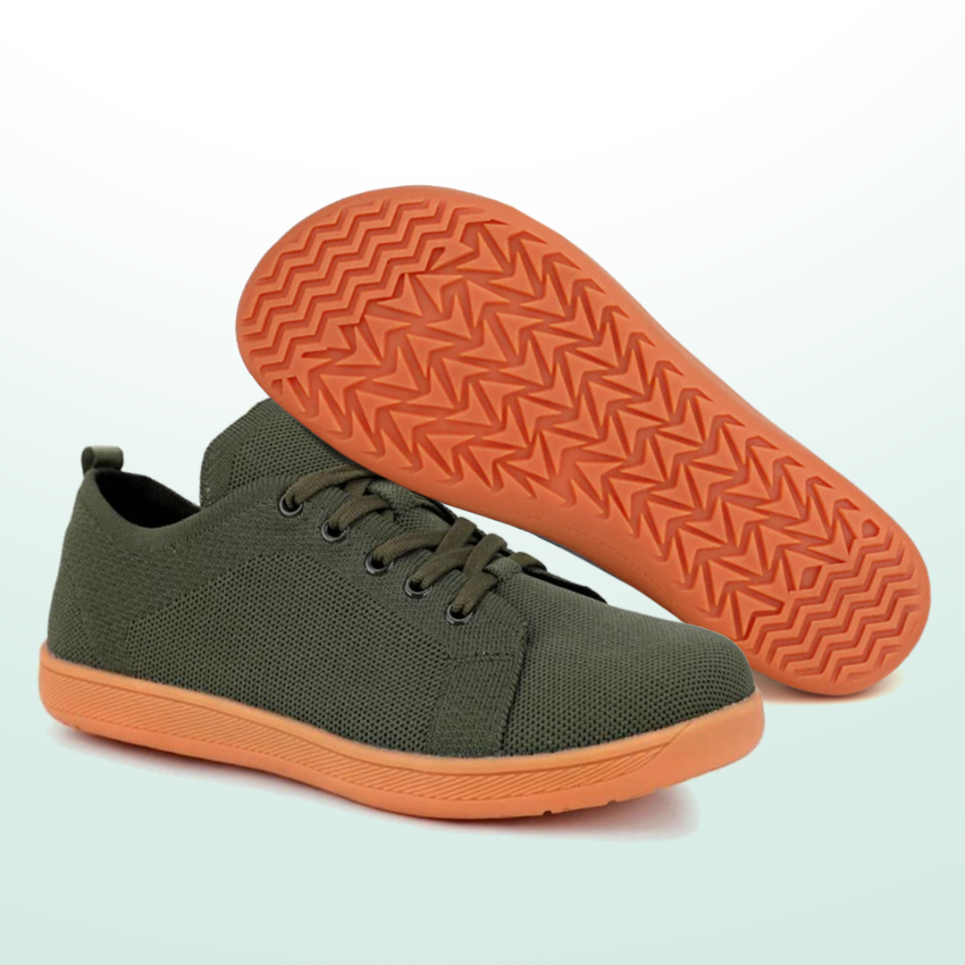Zarvia Barefoot Shoes - Green Gum