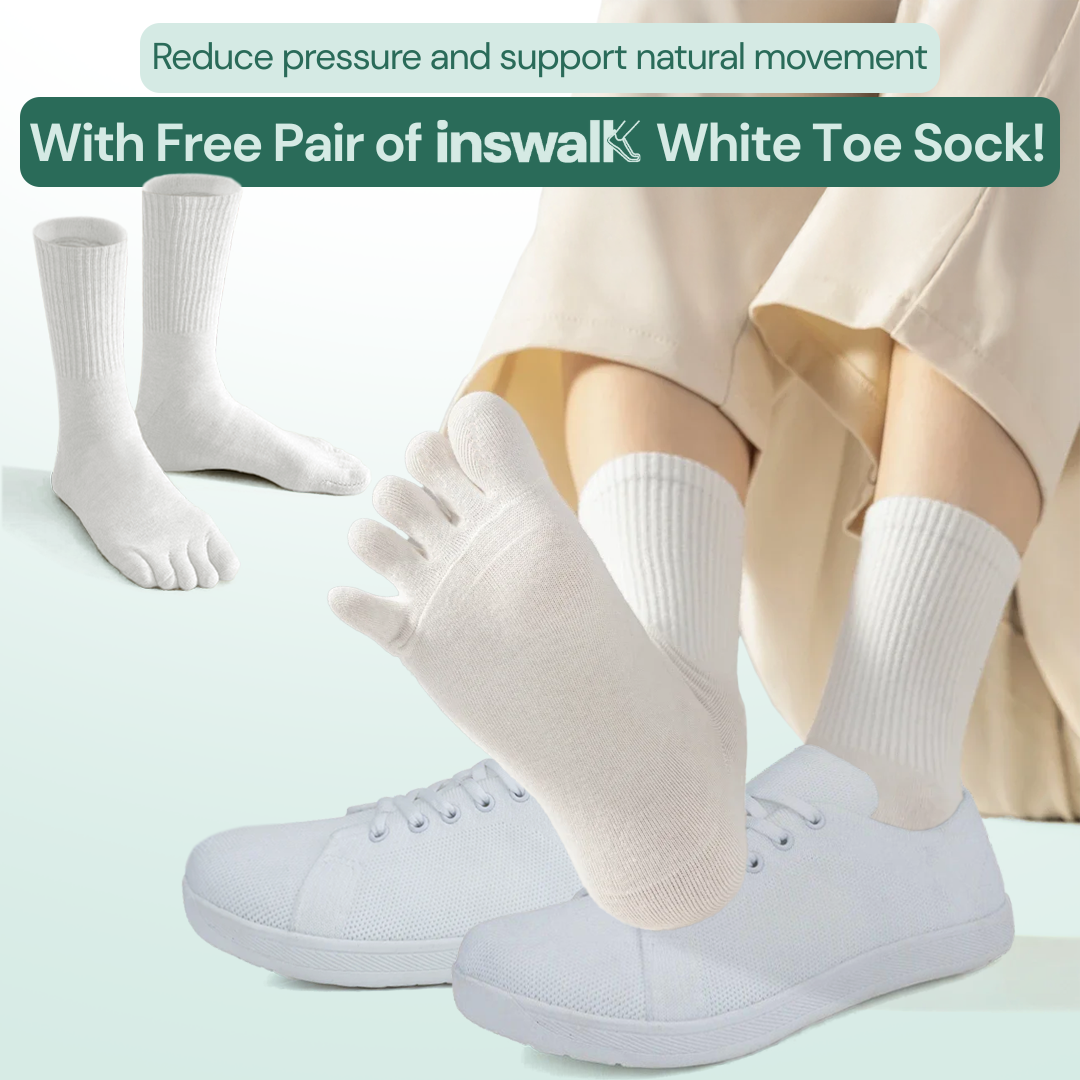 Zarvia Barefoot Shoes - White