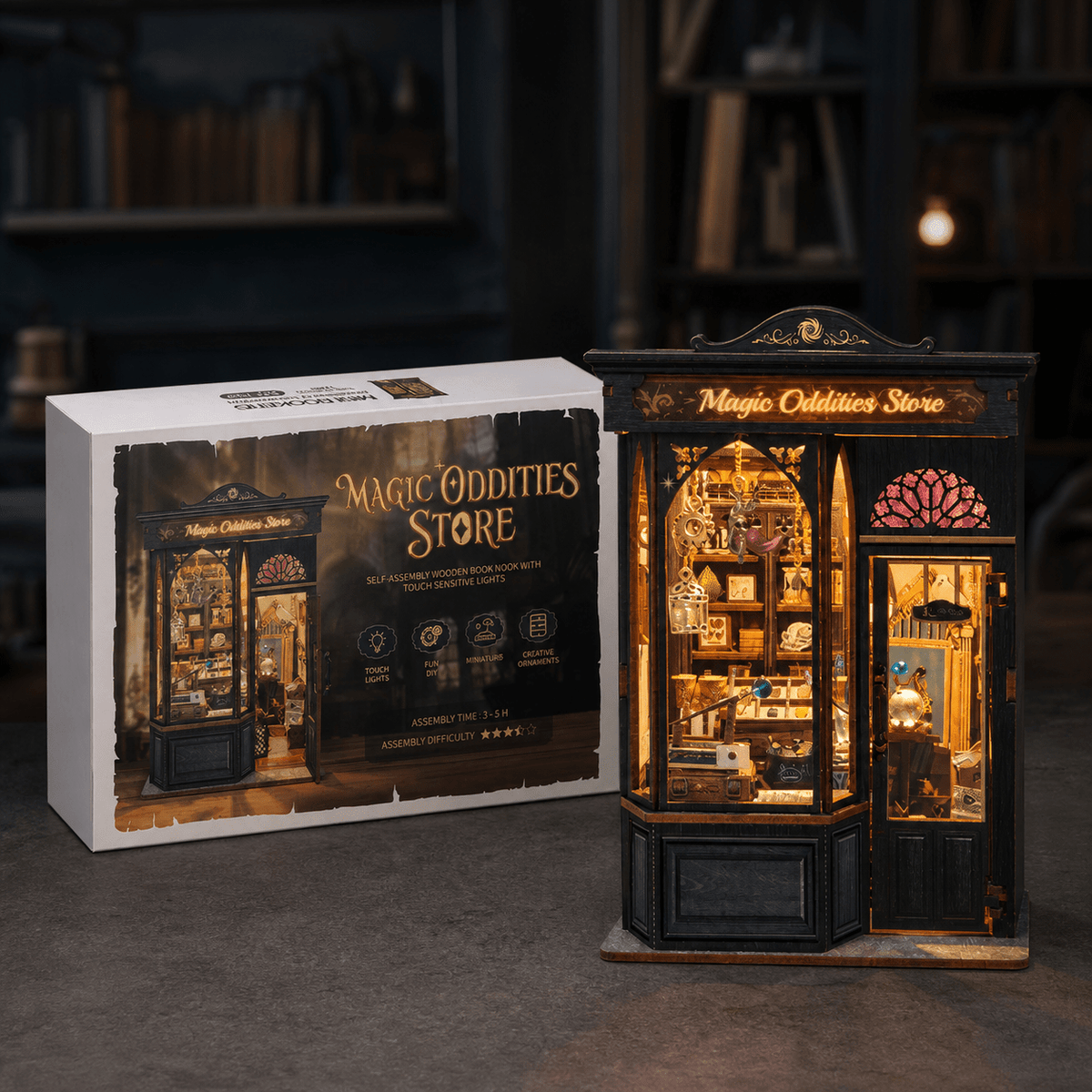 Magic Oddities Store DIY Book Nook