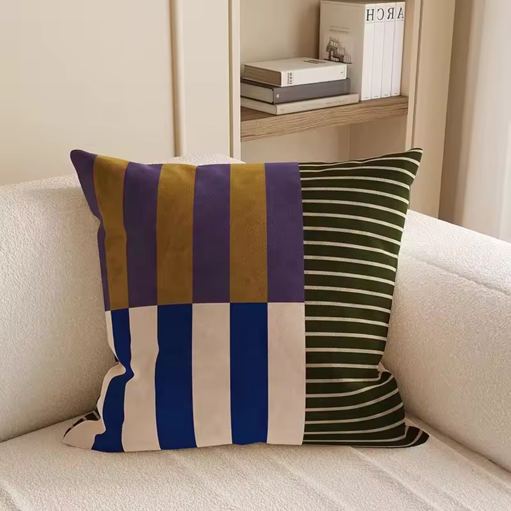 Bold Stripe Accent Pillow Cover