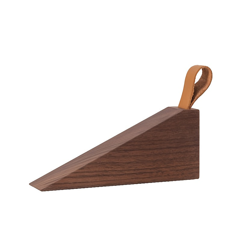 Solid Wood Door Wedge - Non-Slip Scandinavian Style