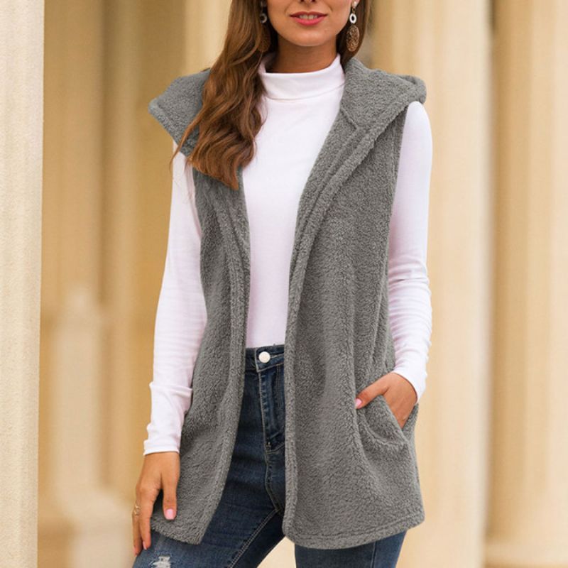 Sleeveless Fleece Jacket
