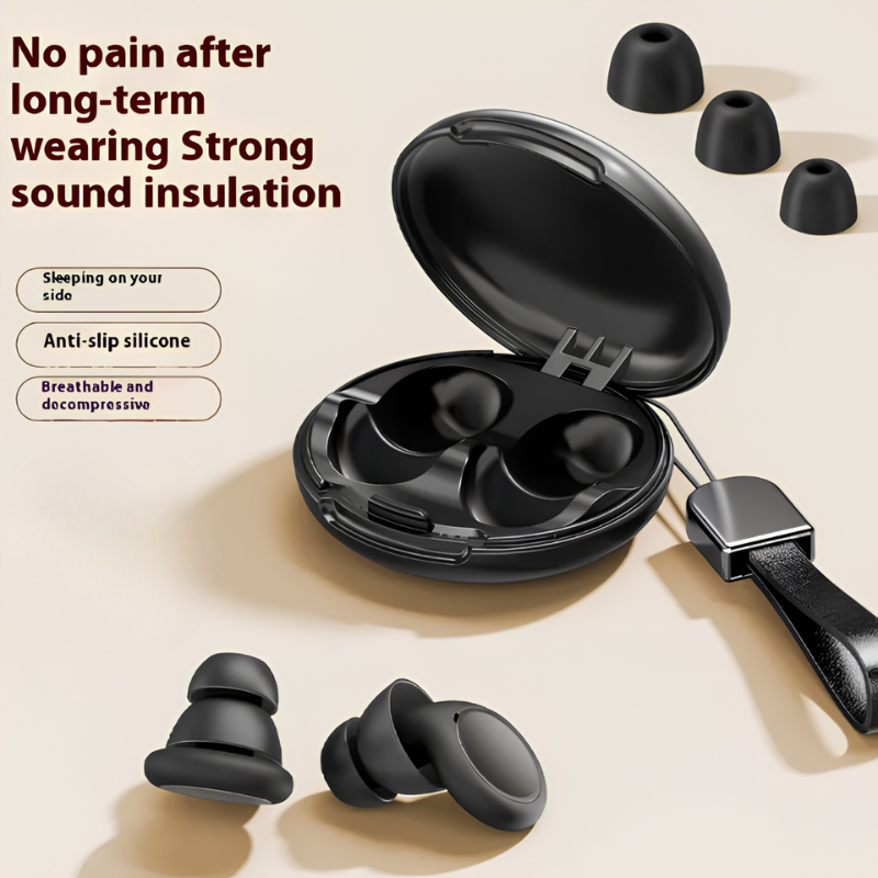 SlumberNest Sleep Plugs - 33dB Noise Blocking for Peaceful Sleep