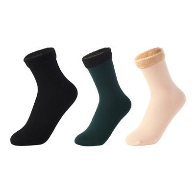 Snugly | Velvet Winter Thermal Socks (1+2 pairs FREE)