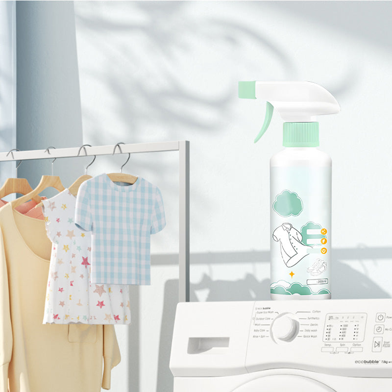 Professional Clothing Dry-Cleaning Agent - Instantly Refresh Suits, Remove Odors & Wrinkles, No Water or Machine Needed.