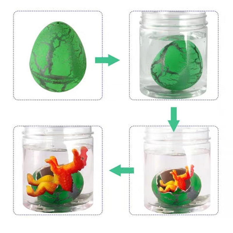 Magic Hatching Dinosaur Eggs: 12-Pack