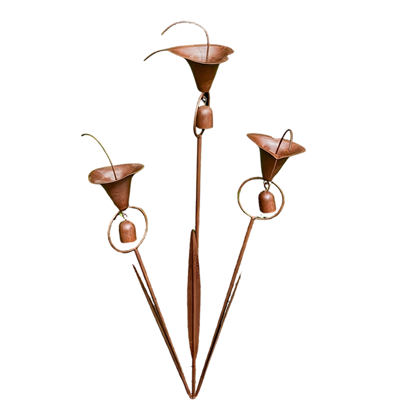 Limited-time 50% offCalla Lily Garden Stake with Bell Chimes