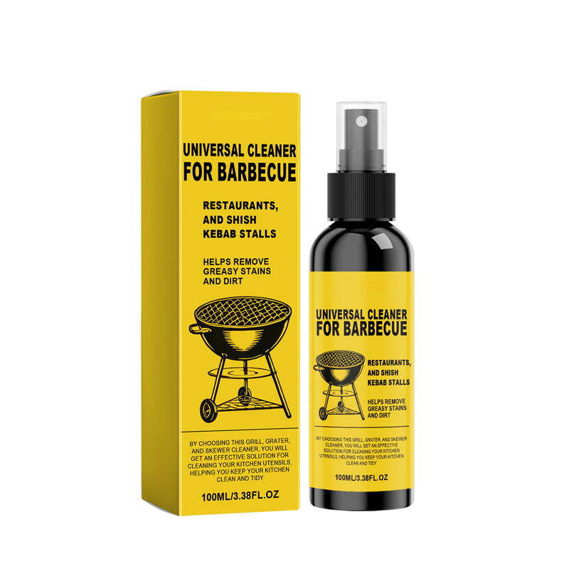 Buy 3 Get 2 Free Heavy-duty BBQ Cleaner – dissolves carbon, grease, and baked-on grime!