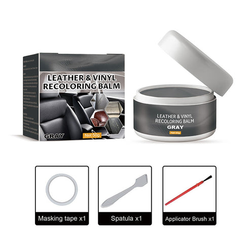 Leather Repair Paste – Fills scratches & scuffs, restores texture.