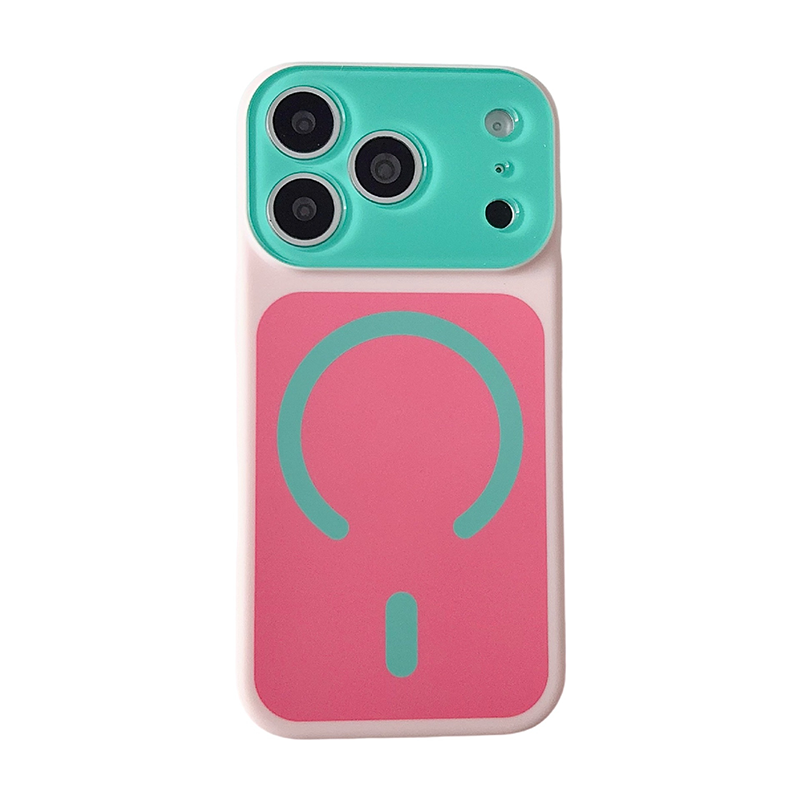 SUMMER HOT SALE50K+ SOLD!Trendy iPhone Case Hot Sale | Dopamine Color Block Phone Case – Ultra-Slim Matte Hard PC Cover