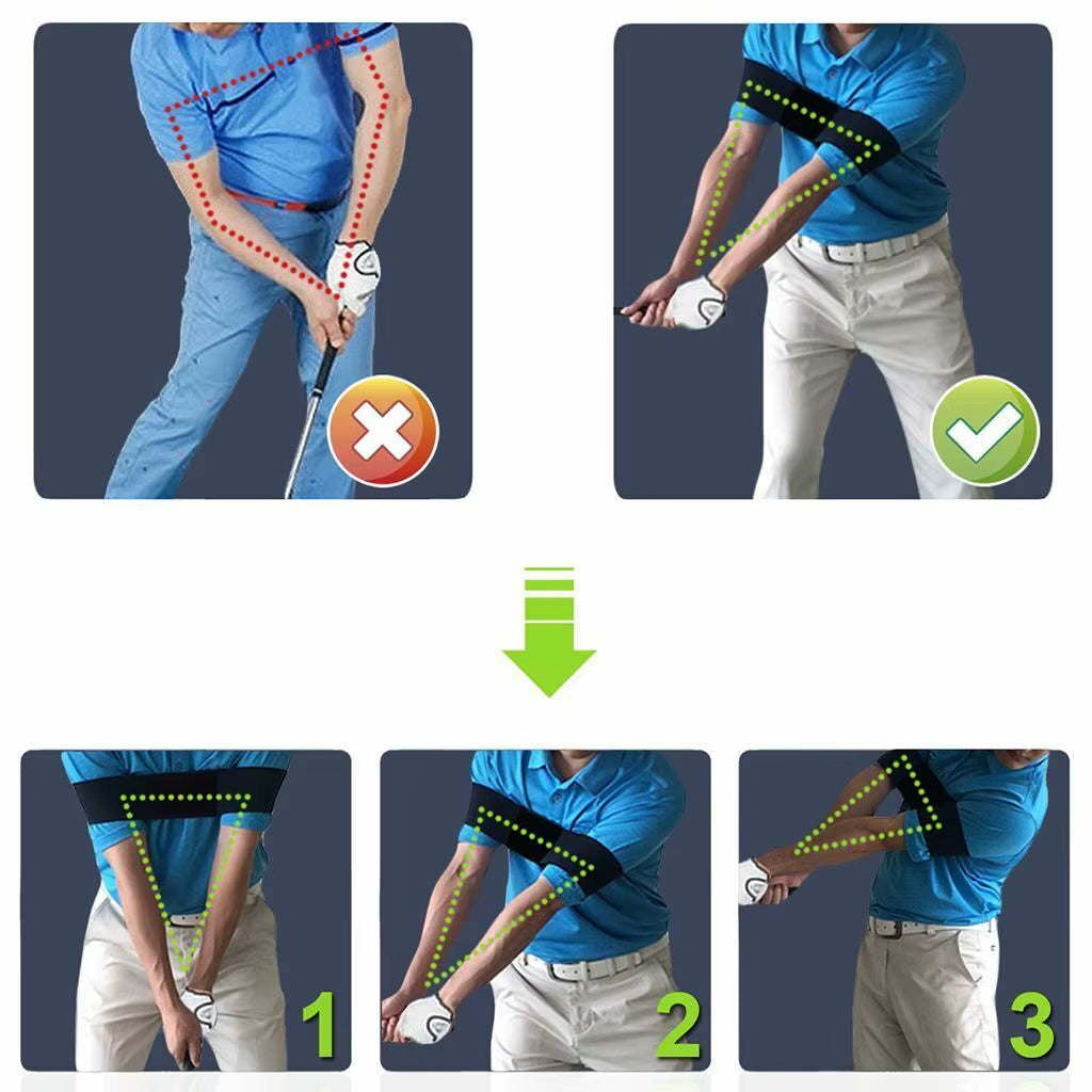 Swing Aid for Golfers for Better Ball Contact and Technique