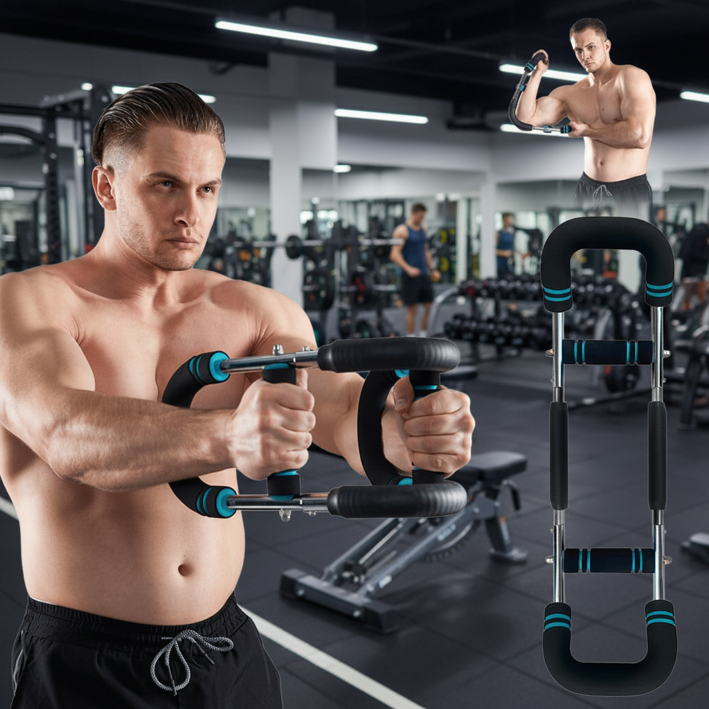 TWISTERFLEX – Adjustable Hand Grip Bar for Arm & Chest