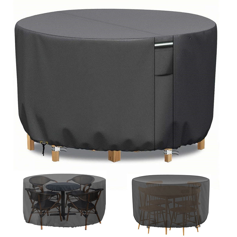 Vellor UV-Resistant Round Waterproof Garden Furniture Cover