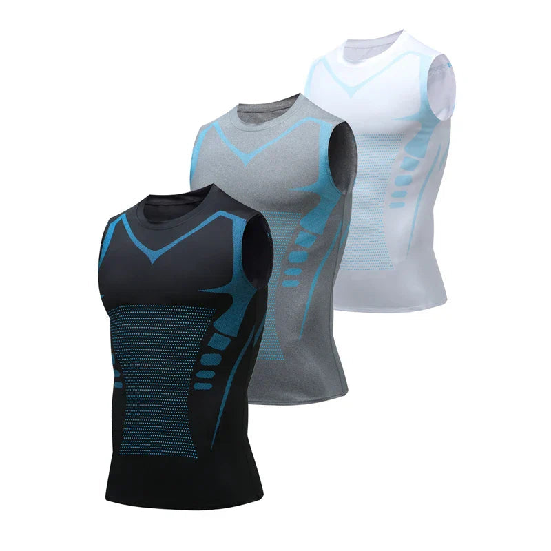 VitaBoost | Ionic Compression Vest for Body Sculpting & Posture Support