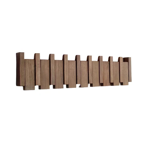 Wall Coat Rack for Jackets Handmade and Space-Saving