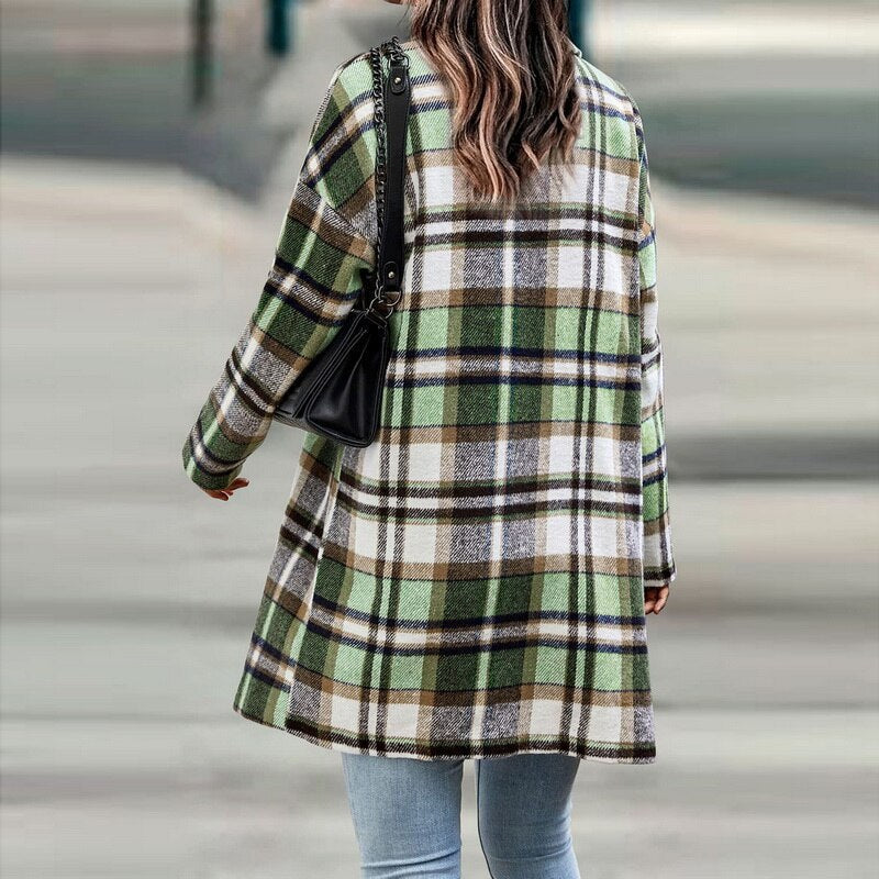 Women's Plaid Jacket