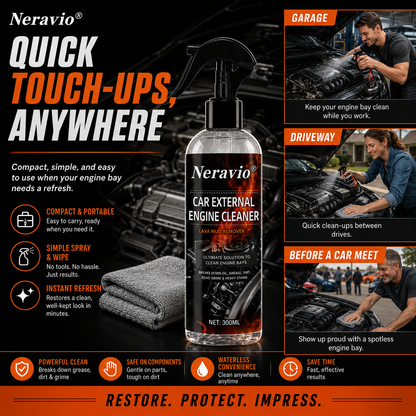 Limited-Time 55% OFF Waterless Fast Acting Car Engine Bay Cleaner