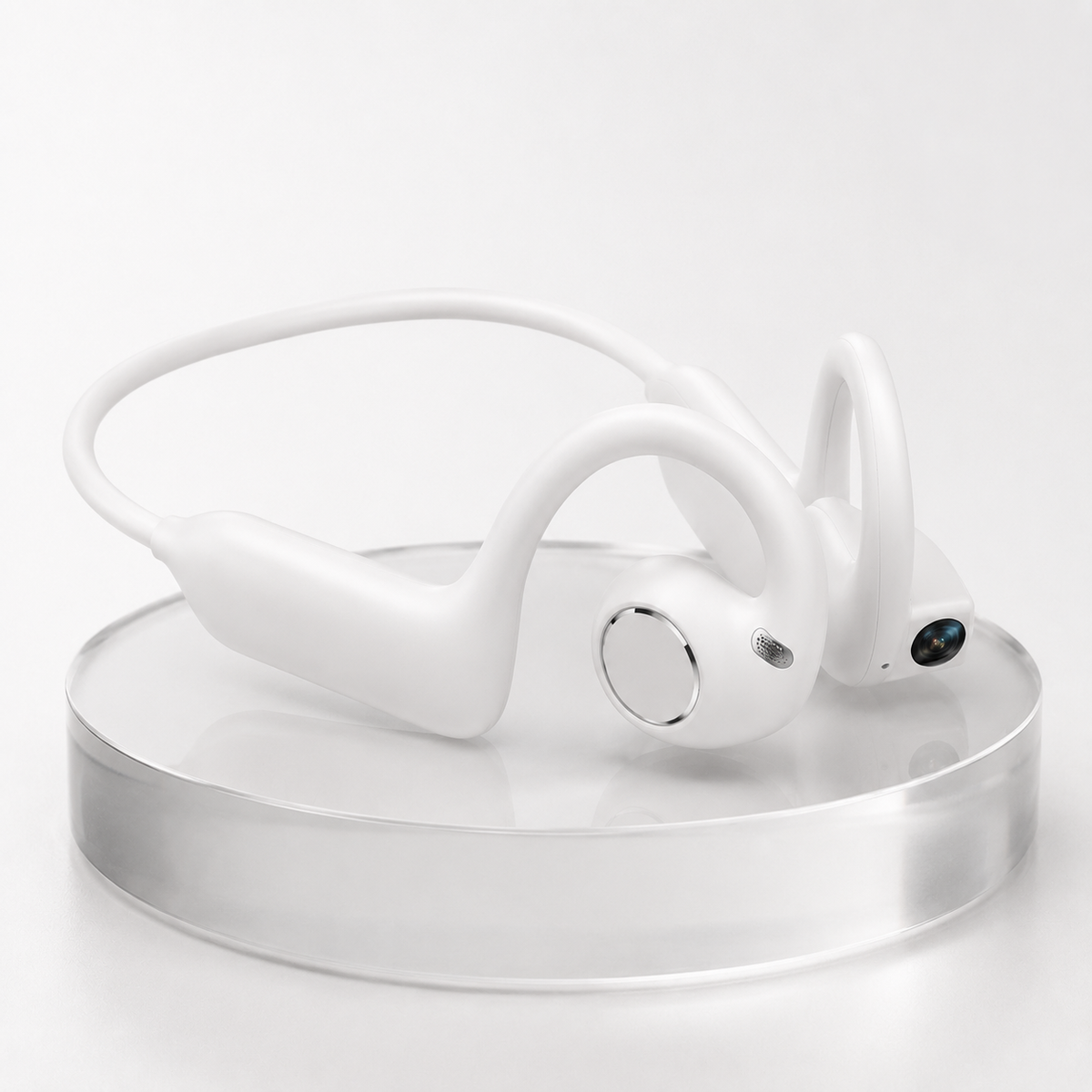 AI Smart Open-Ear Camera Headset – Hands-Free POV Recording, Audio & Real-Time Translation