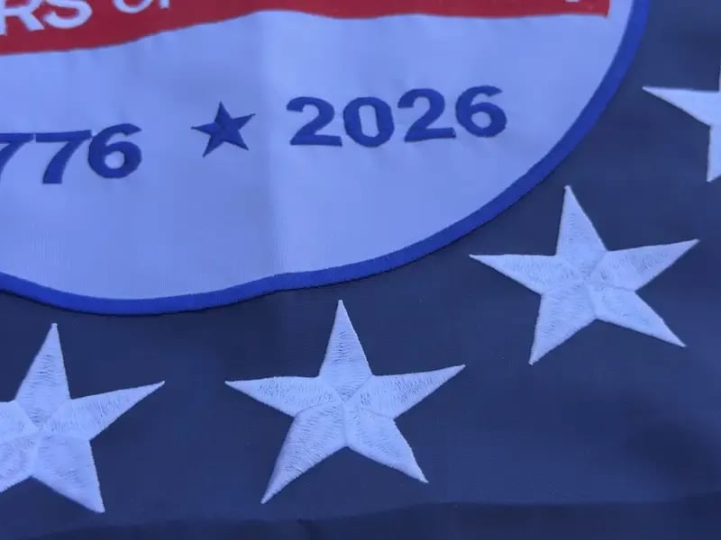 Last Day 49% OFF250th Anniversary USA Commemorative Flag (3x5 Ft),Double-Sided Embroidered