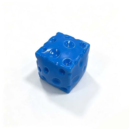 Cheese Cube Squishy Toy, Soft Moldable Petroleum Jelly-Filled Squeeze Ball