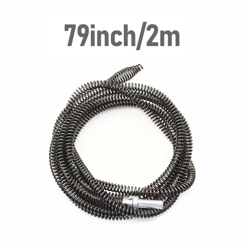 Electric Pipe Drain Dredging Device without Machine, 1 Count Toilet Clog Dredging Tool
