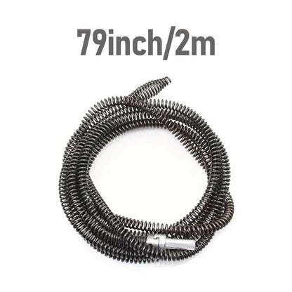 Electric Pipe Drain Dredging Device without Machine, 1 Count Toilet Clog Dredging Tool