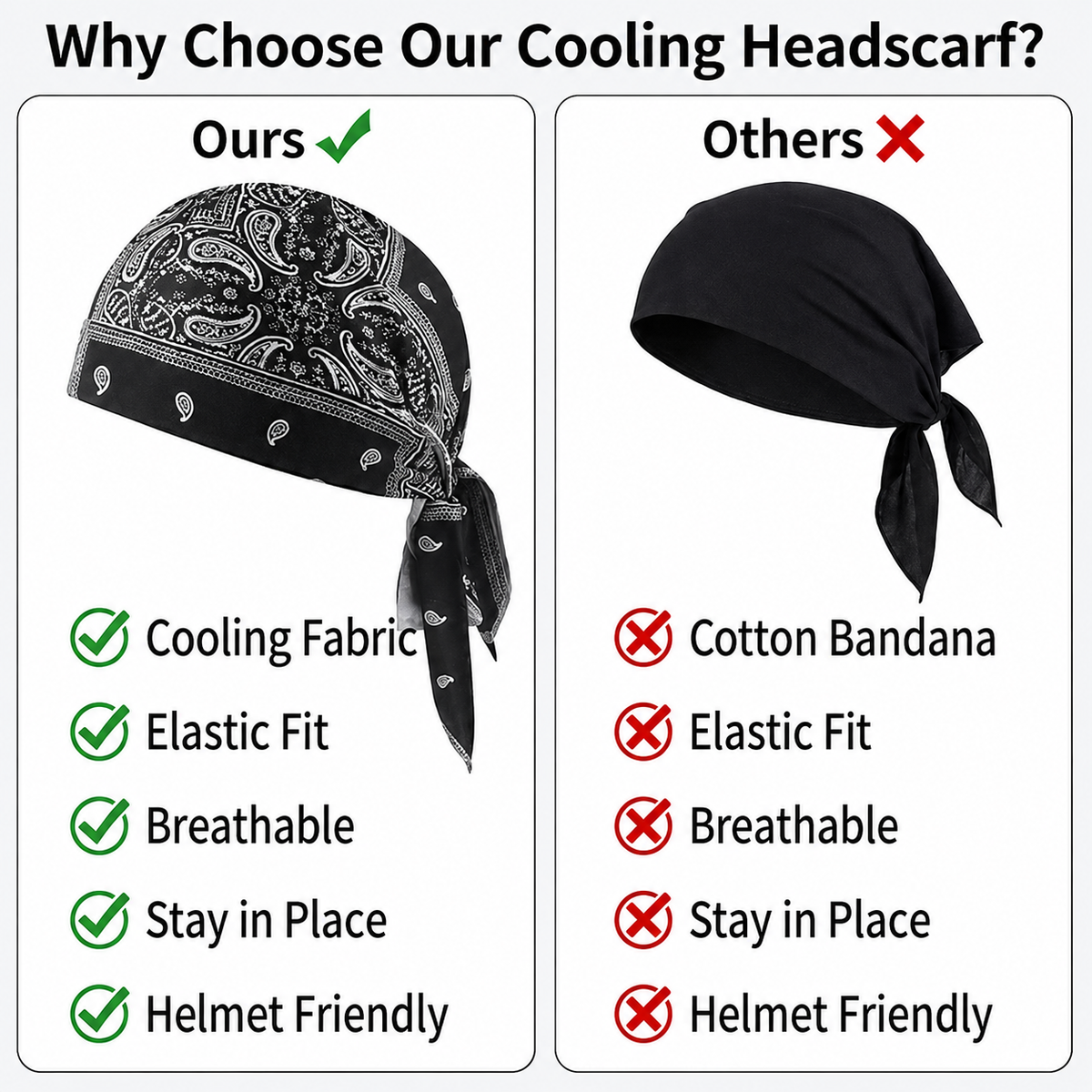 Buy 1 Get 1 Free Elastic Cycling Sports Cap – Sweat-Wicking Helmet Liner