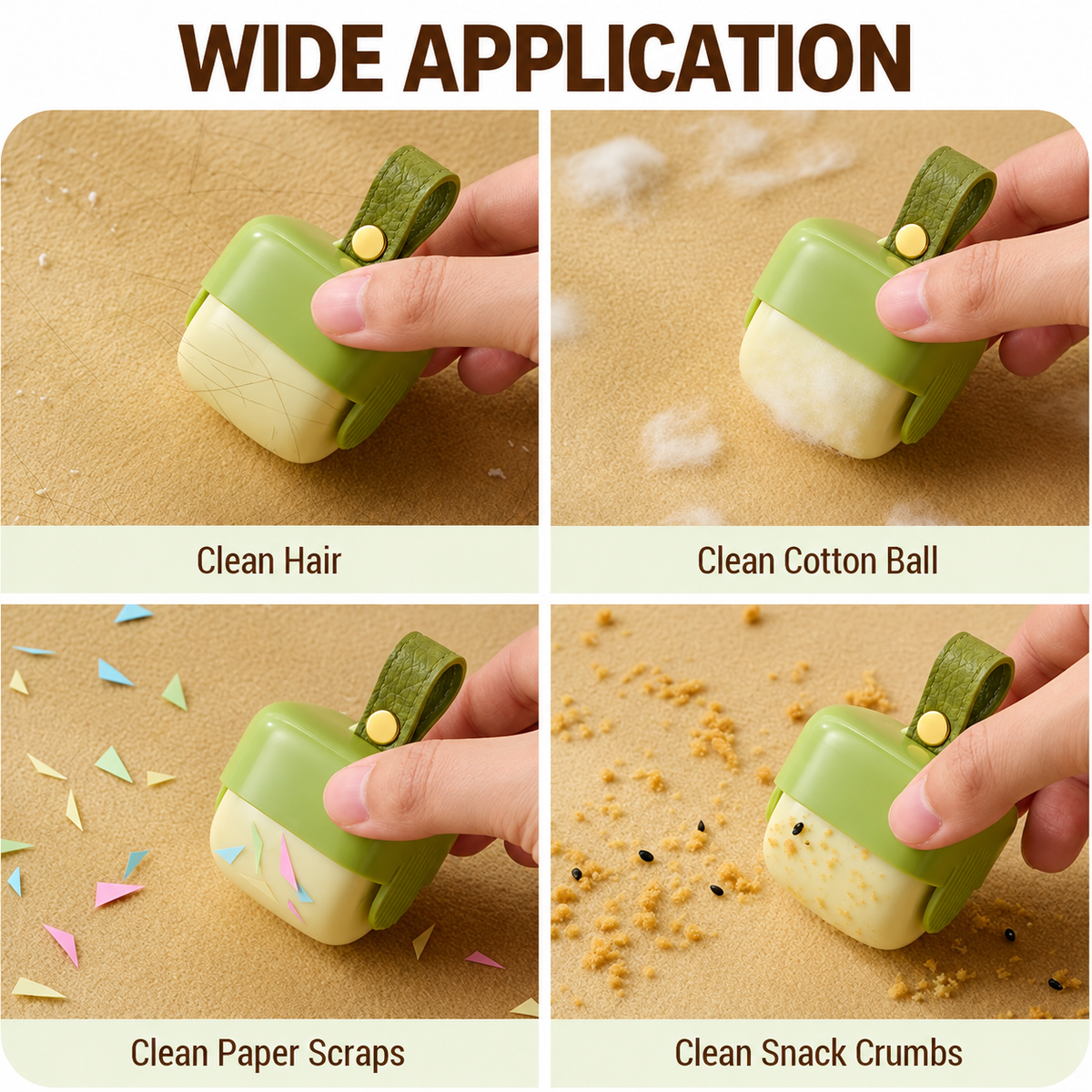 Portable Washable Lint Roller Lint Remover for Pet Hair, Clothes, Bag