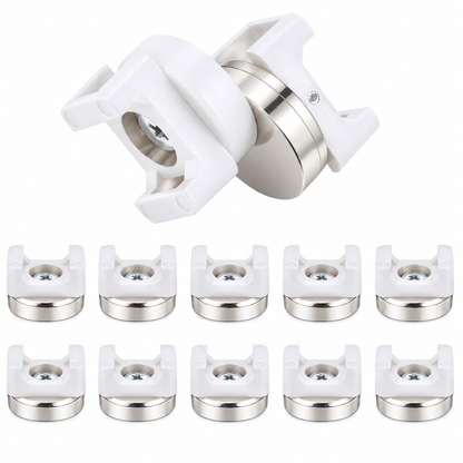 25 LBS Magnetic Cable Mounts for Steel Cable Routing