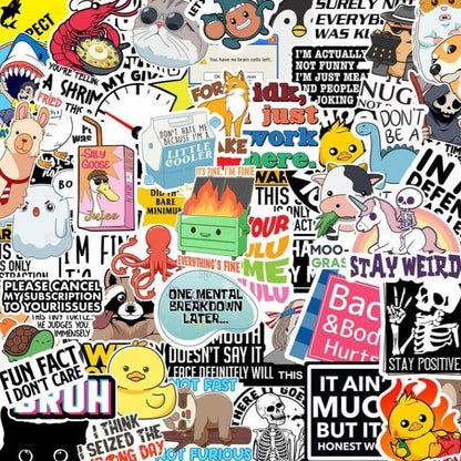 GET 50% OFF NOW! 130-Piece Funny Graffiti Stickers