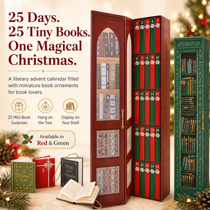 25-Day Mini Book Advent Calendar – A Book Lover's Christmas Countdown