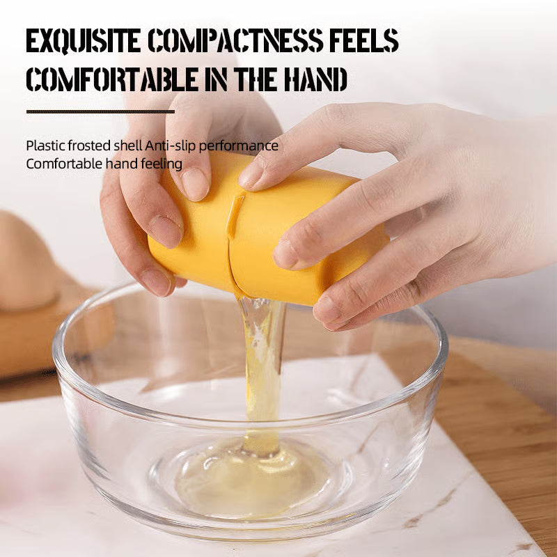 Stainless Steel Egg Opener – Crack, Cut, and Separate Eggs Easily