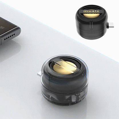 Portable 5X Speaker Amplifier–Plug & Play for Music/Calls