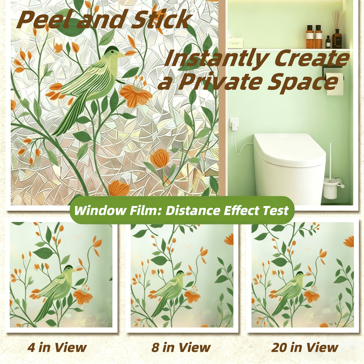 Botanical Window Decals