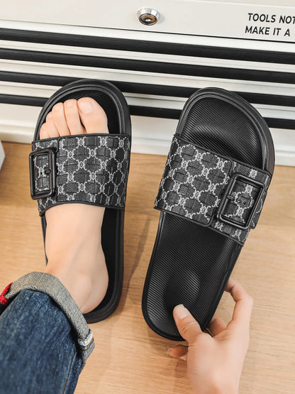 Women's Floral Sandals – Slip-On, Lightweight
