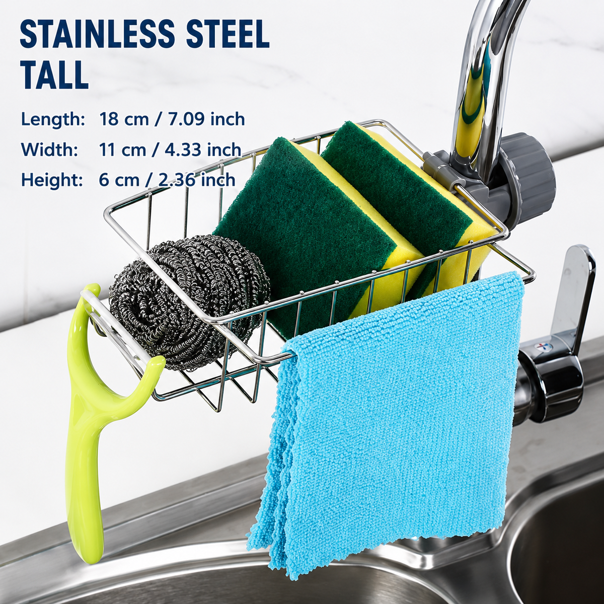 Christmas Hot Sale-50% OFFKitchen Sink Organizer Rack