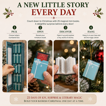 25-Day Mini Book Advent Calendar – A Book Lover's Christmas Countdown
