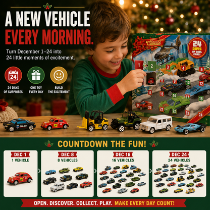2026 Christmas Car Advent Calendar – 24 Surprises Before Christmas
